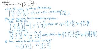 Linear Algebra  Orthogonal Diagonalization [upl. by Gipsy]