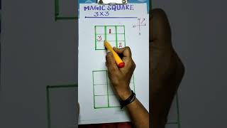 Magic square 3x3method 2 [upl. by Aicila218]