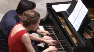 Danse Macabre  DampB Duo piano fourhands [upl. by Enelrahc]