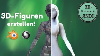 3D Figuren selbst erstellen  So funktioniert es [upl. by Oynotna442]