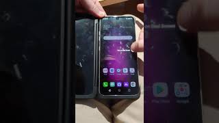 lg v60 thinq 5g  dual screen not working [upl. by Darooge]