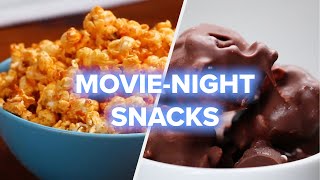 4 Movie Night Snack Recipes • Tasty [upl. by Aggappe821]