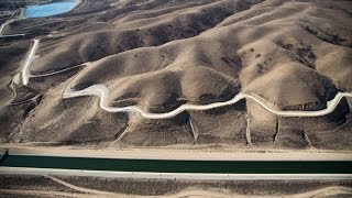 Aerial Tour of the Los Angeles Aqueduct [upl. by Ahseekal]