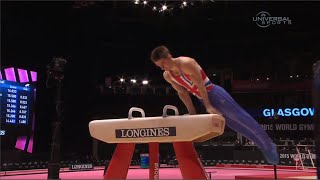 Whitlock becomes World Champ in Pommel  Universal Sports [upl. by Erskine]