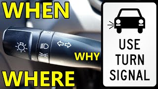 How To Properly Use Your Turn Signals How Far Ahead Should You Signal When To Use Them And Why [upl. by Nuli]