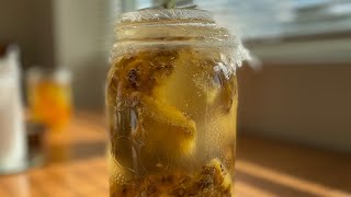 HOW TO MAKE TEPACHE Fermented pineapple drink [upl. by Samau]