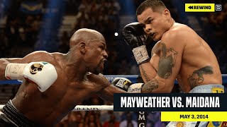 FULL FIGHT  Floyd Mayweather Jr vs Marcos Maidana DAZN Rewind [upl. by Heiskell]