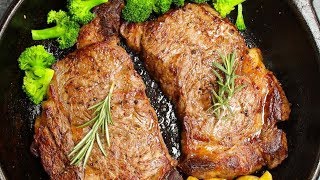 Rib Eye Steak Recipe [upl. by Ebeneser617]