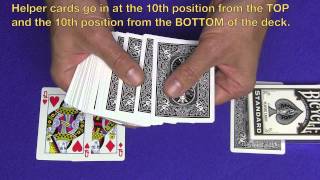 SIMPLY AMAZING Self Working Card Trick [upl. by Elfont]