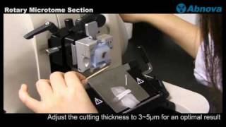 Rotary Microtome Section [upl. by Prisilla]