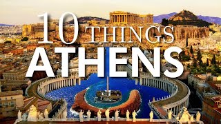 Top 10 Things To Do in Athens Greece [upl. by Nolana]