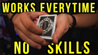 Learn THE BEST SelfWorking Card Trick in the World Magic Tutorial [upl. by Ut671]