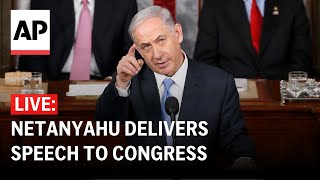 LIVE Netanyahu delivers speech before Congress [upl. by Nuhs]