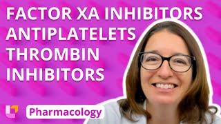 Anticoagulants amp Antiplatelets  Pharmacology  Cardiovascular  LevelUpRN [upl. by Pilar137]