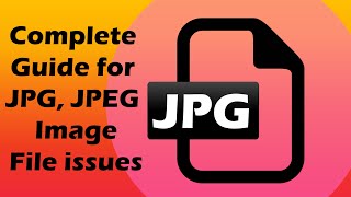 How to repair corrupted JPEG file  Complete Guide for all JPG file issues [upl. by Papotto271]