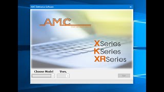 AMC ELETTRONICA SERIE X e C PROGRAMMAZIONE CON PC [upl. by Harac]