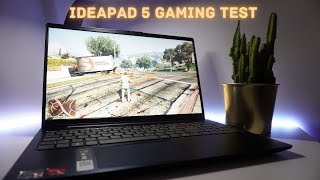 Lenovo IdeaPad 5 Laptop Gaming Test 2021 [upl. by Irahcaz]