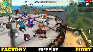 Garena free fire factory king  ff fist fight on factory roof  factory challenge gameplay  video t [upl. by Euqinotna278]