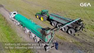 GEA Manure Management – STR Series Manure Semitanker [upl. by Emarie671]