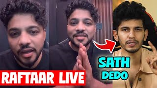 RAFTAAR LIVE ON ROHAN CARIAPPA CONTROVERSY ❗ [upl. by Yendor]