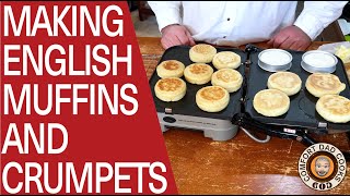 How to Make English Crumpets amp English Muffins [upl. by Sallie]