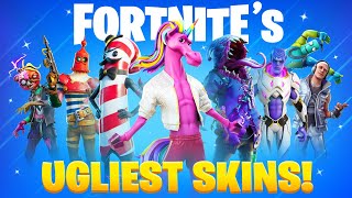 25 UGLIEST Fortnite Skins [upl. by Baer809]