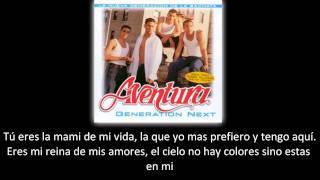 Aventura  La novelita lyric  letra [upl. by Avir]