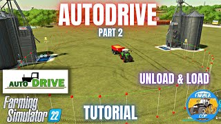 UNLOADING amp LOADING  Part 2  Farming Simulator 22 [upl. by Wey]