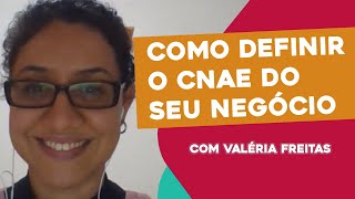 MEI Como definir a atividade CNAE do seu negócio [upl. by Neetsuj]