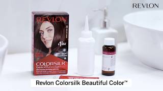 How To Use ColorSilk Beautiful Color  Revlon [upl. by Kcam895]