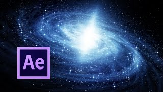 Stunning 3D GALAXY  After Effects TUTORIAL  TEMPLATE [upl. by Adnuhs]