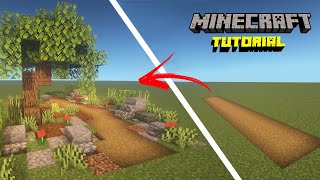 Minecraft Path TutorialIdea [upl. by Poucher]