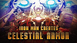 Iron Man Creates Celestial Armor [upl. by Broome]