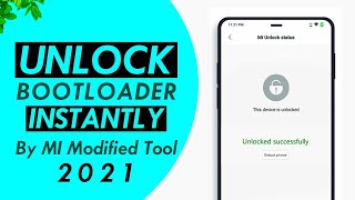 Unlock Bootloader in any Xiaomi Redmi or Poco Phone  Instant No Waiting Time  2021 New Method [upl. by Ellehsor]