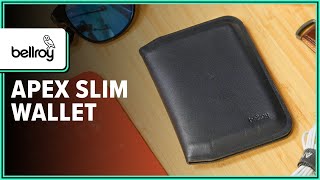 Bellroy Apex Slim Sleeve Wallet Review 2 Weeks of Use [upl. by Peace]