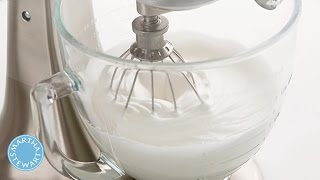 How to Make French Meringue Martha Stewart [upl. by Nee]