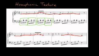 Homophonic texture example [upl. by Eel]