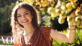 73 Questions With Zendaya  Vogue [upl. by Ivie766]