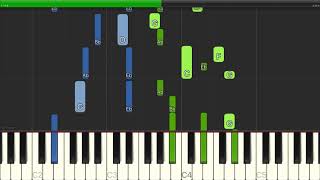 Johann Sebastian Bach  Sleepers Wake from Cantata 140  Piano Cover Tutorials [upl. by Arval]