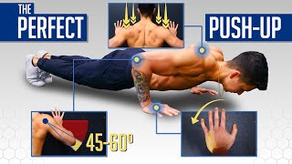 The Perfect PushUp To Build Muscle AVOID THESE MISTAKES [upl. by Kcinemod]