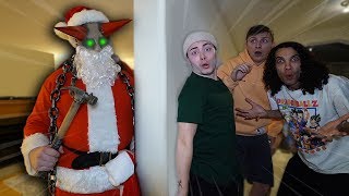 EVIL SANTA BREAKS INTO MY HOUSE AT 3 AM TERRIFYING [upl. by Mailliwnhoj]