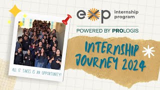 20232024 EXP Internship Program Powered by Prologis Highlights [upl. by Ronal]