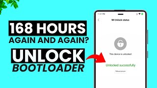 Unlock Bootloader in any Xiaomi Redmi or Poco Phone  If You got 168 Hours Even After Waiting🤷🤷 [upl. by Danice]