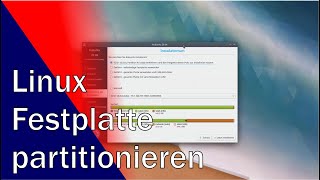 Linux Festplatte partitionieren  Linux amp Windows im Dualboot [upl. by Ecnerolf]