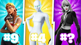 The Most TRYHARD Female Skins In Fortnite 2021 [upl. by Meingoldas935]