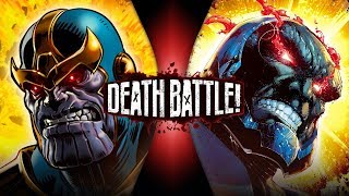 Thanos VS Darkseid Marvel VS DC  DEATH BATTLE [upl. by Kolva]