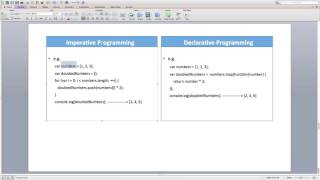 Lecture 17  Imperative vs Declarative Programming [upl. by Aivlis]