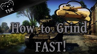 War Thunder  How To Earn MORE Research Points amp Grind Vehicles FAST For FREE [upl. by Qirat994]