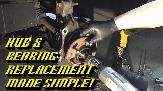 Chevrolet Uplander Humming Noise Front Hub and Bearing Replacement [upl. by Auguste353]