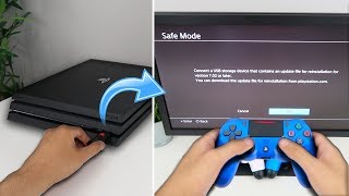 How to REINSTALL PS4 SYSTEM SOFTWARE EASY METHOD FIXES ALL ERRORS [upl. by Alehtse889]